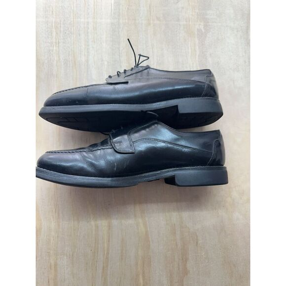 Allen Edmonds Orthotic Black Leather 10 D Oxford Lace Up - Picture 7 of 7